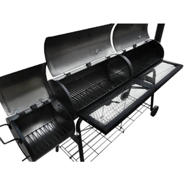 Barbecue con Affumicatore Nevada XL Nero cod mxl 7983