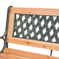 Panchina da Giardino 122 cm in Legno cod mxl 53680