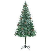 Albero di Natale Artificiale con Pigne 180 cm