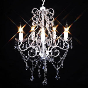 Candelabro con 2800 Cristalli E14 cod mxl 42820