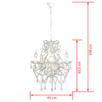 Candelabro con 2800 Cristalli E14 cod mxl 42820