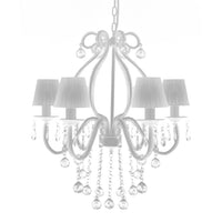 Lampadario con 2300 Cristalli Bianchi cod mxl 40786