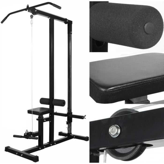 Panca Multifunzione Home-Fitness senza Pesi Palestra in Casa 90136