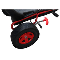 Go-kart a pedali per bambini, sedile regolabile, rosso cod mxl 69744