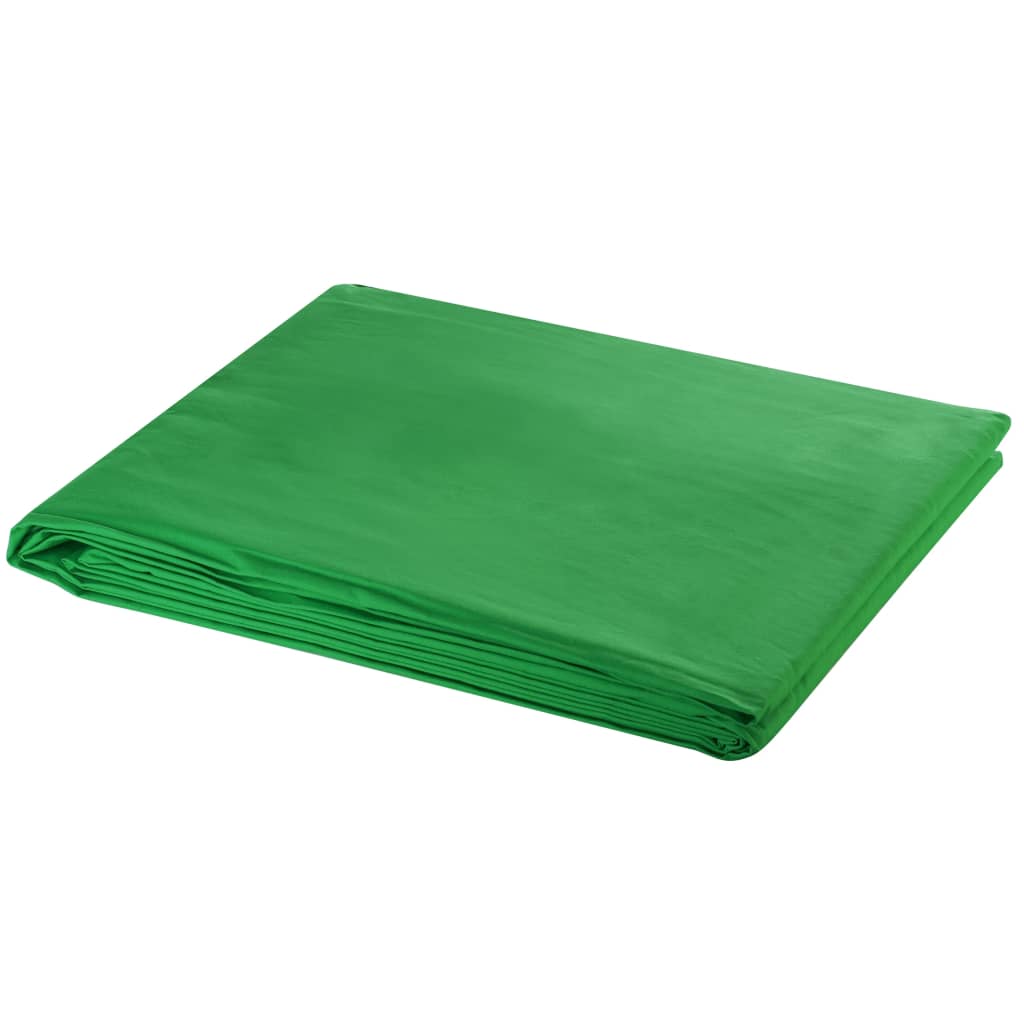 Fondale in Cotone Verde senza Supporto 300x300 cm per Croma Key 190002