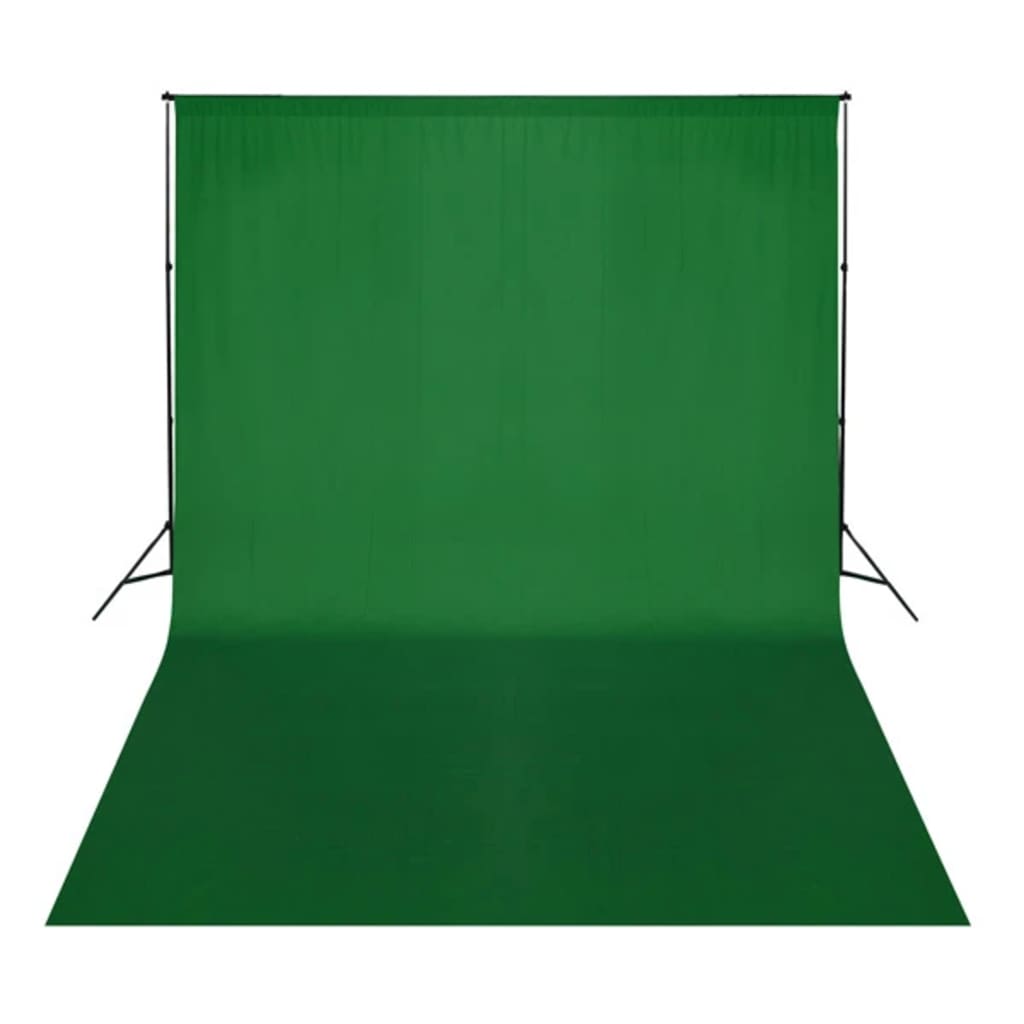 Fondale in Cotone Verde 500x300 cm per Croma Key 190005