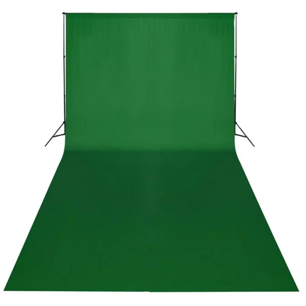 Fondale in Cotone Verde 600x300 cm per Croma Key 190008