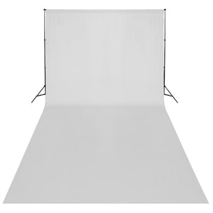 Set Studio Fotografico Fondale Bianco 600x300 cm con Luci 160180