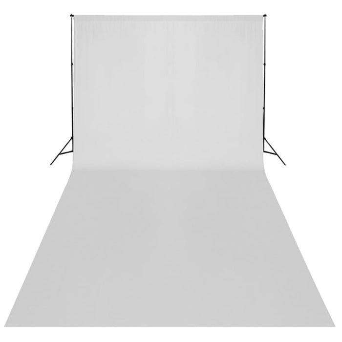 Set Studio Fotografico Fondale Bianco 600x300 cm con Luci 160180