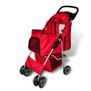 Passeggino per Cani Rosso  cod mxl 57912