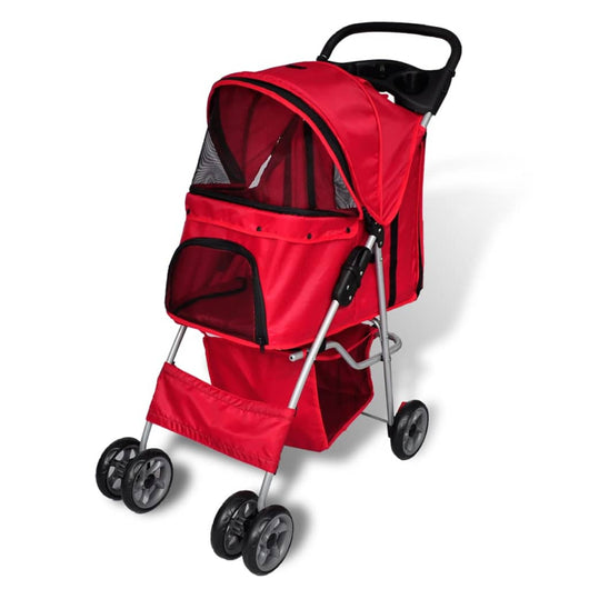 Passeggino per Cani Rosso  cod mxl 57912