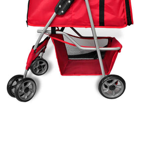 Passeggino per Cani Rosso  cod mxl 57912