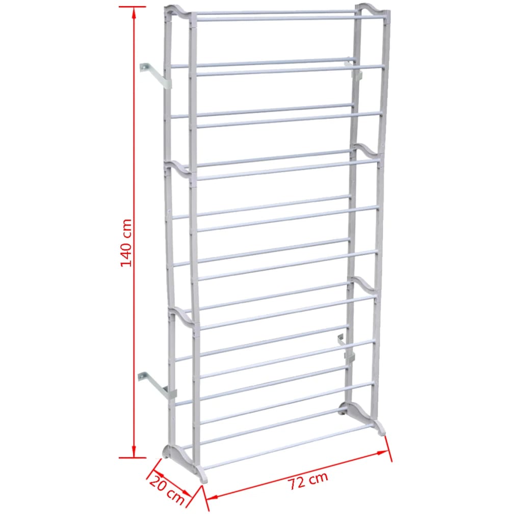 Scarpiera Portascarpe con 10 Scaffali