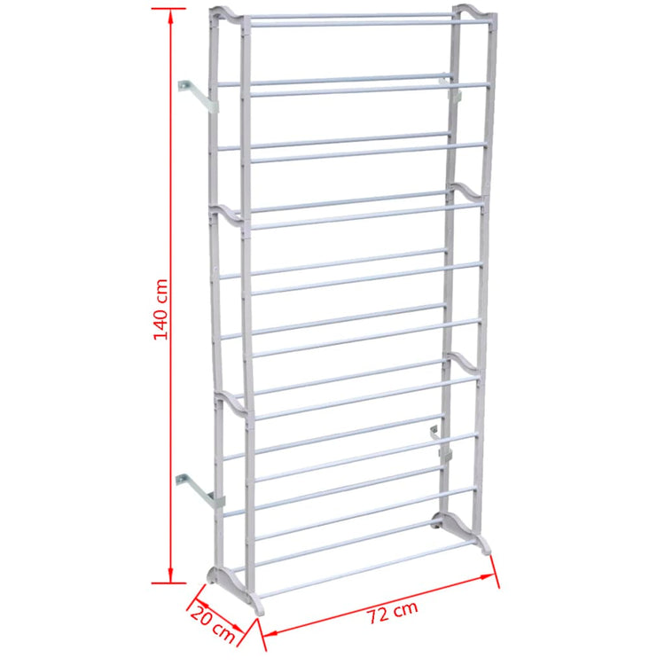 Scarpiera Portascarpe con 10 Scaffali