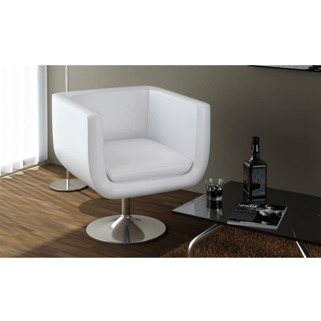 Sgabello da Bar Bianco in Similpelle cod mxl 13155