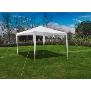 Gazebo da Esterno 3x3 m con Tetto a Piramide per Feste 90332