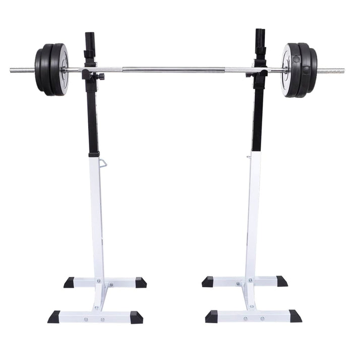 Squat Set Supporti per Esercizi Sollevamento Pesi cod mxl 54243