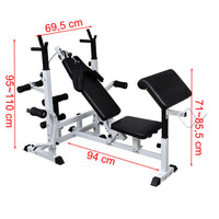 Panca Multifunzione Fitness 90365