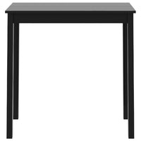 Tavolo da Bar in MDF Nero 115x55x107 cm  cod mxl 24359