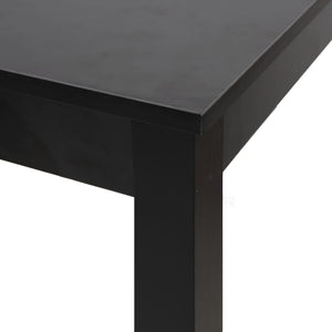 Tavolo da Bar in MDF Nero 115x55x107 cm  cod mxl 24359