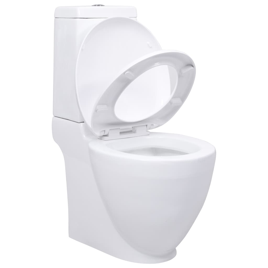 Vaso WC in Ceramica con Scarico Dietro Biancocod mxl 106810