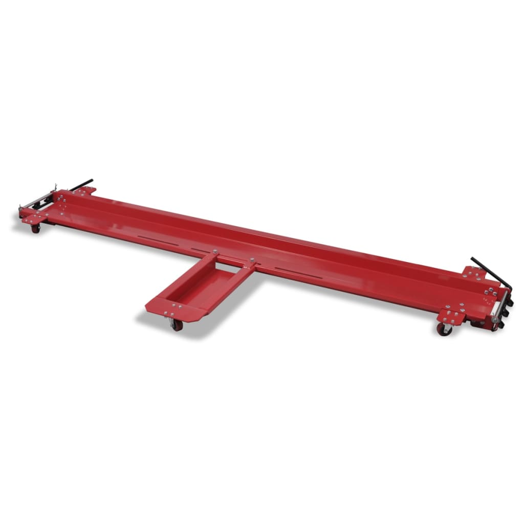 Sostegno cavalletto supporto per motocicli rosso 210155