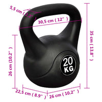 Kettlebell 20 kg 90394