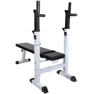 Panca per Pesi e Massa Muscolare Fitness in Acciaio  cod mxl 48538