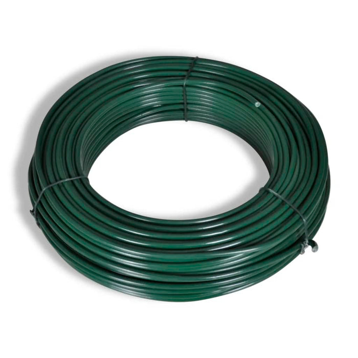 Recinzione in Rete con Pali in Acciaio 0,8x25 m Verde cod mxl 59461