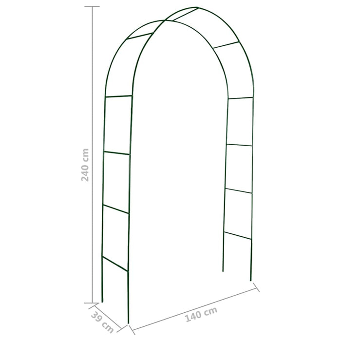 Archi da Giardino 2 pz per Piante Rampicanti 40776