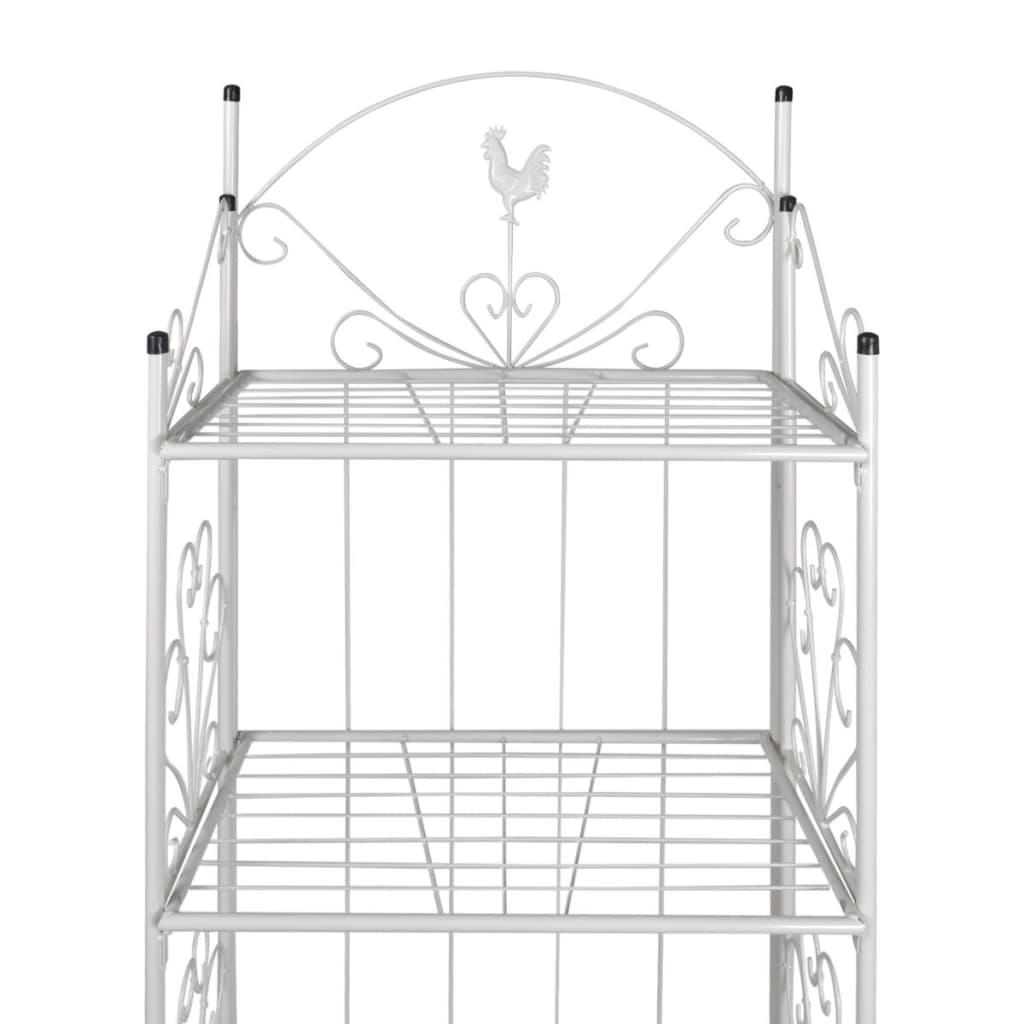 Supporto per Piante Quadrato Biancocod mxl 97194