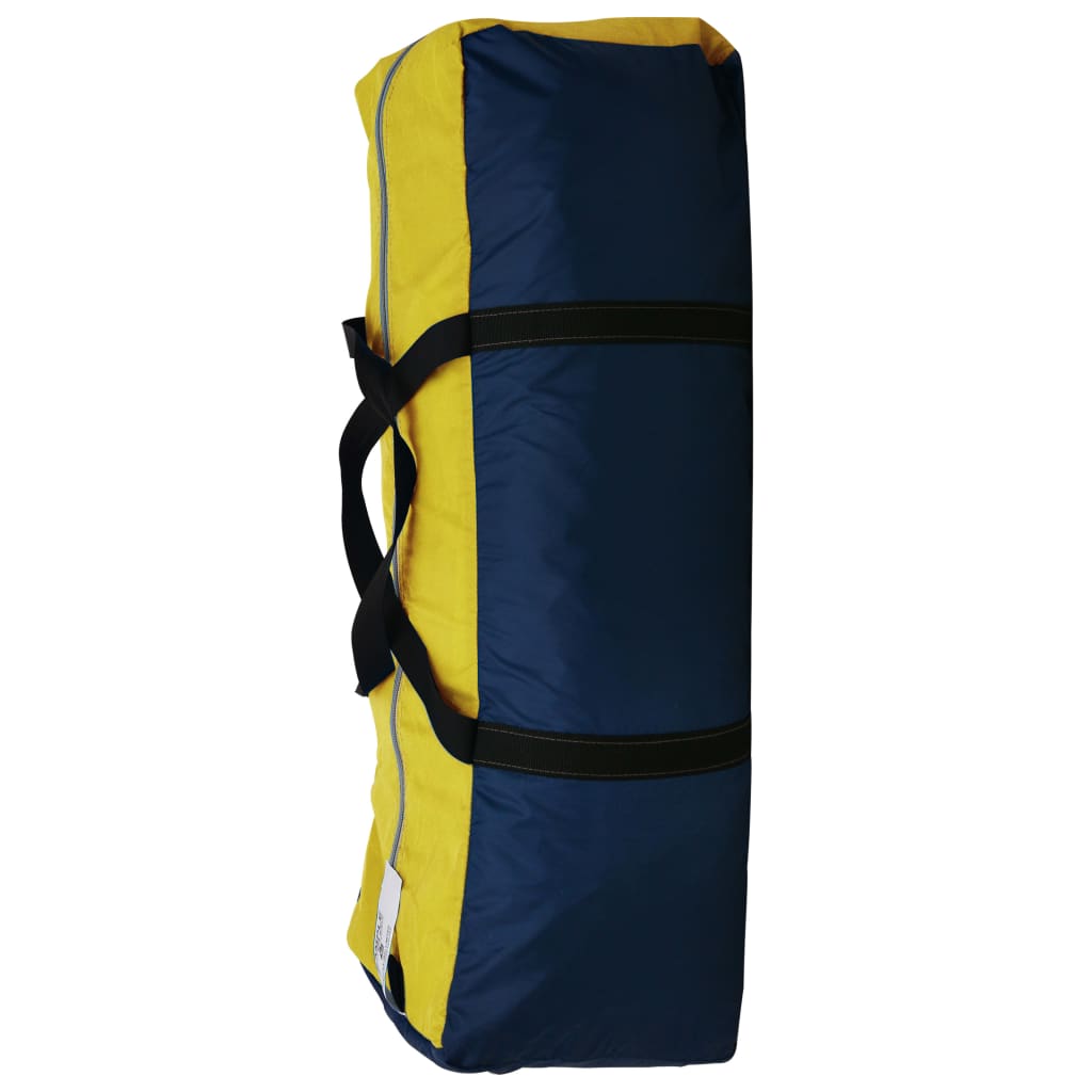 Tenda da Campeggio in Poliestere per 9 Persone Blu e Giallo cod mxl 64899