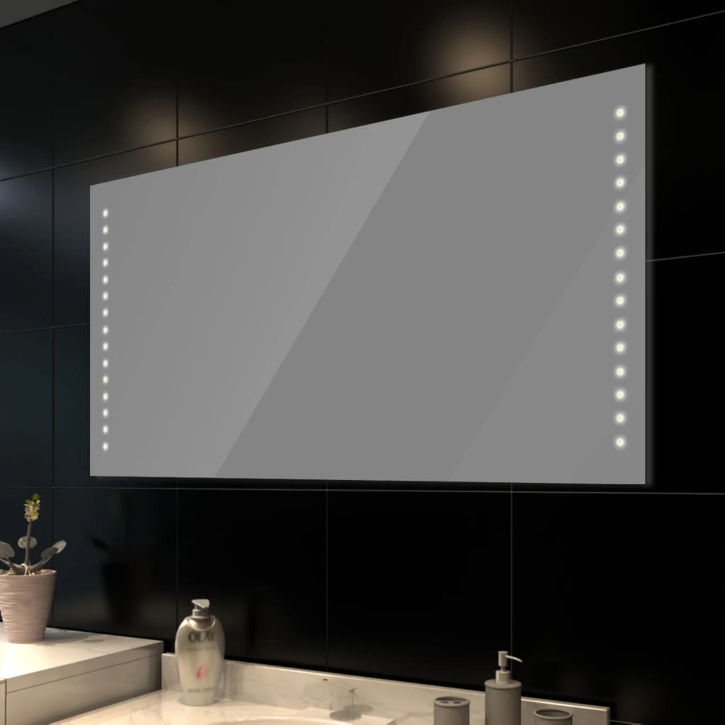 Specchio da bagno 100 x 60 cm( L x H) con luci led cod mxl 67614