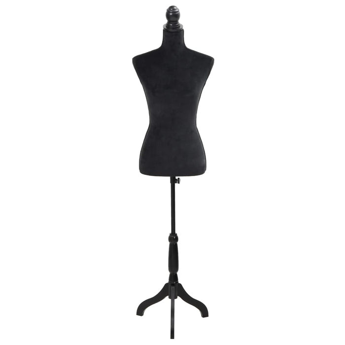 Busto Sartoriale Donna Manichino Femminile Nero