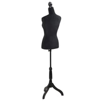 Busto Sartoriale Donna Manichino Femminile Nero