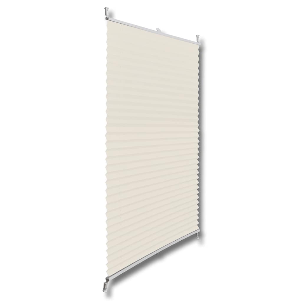 Tenda plissè 80x125cm Crema 240634