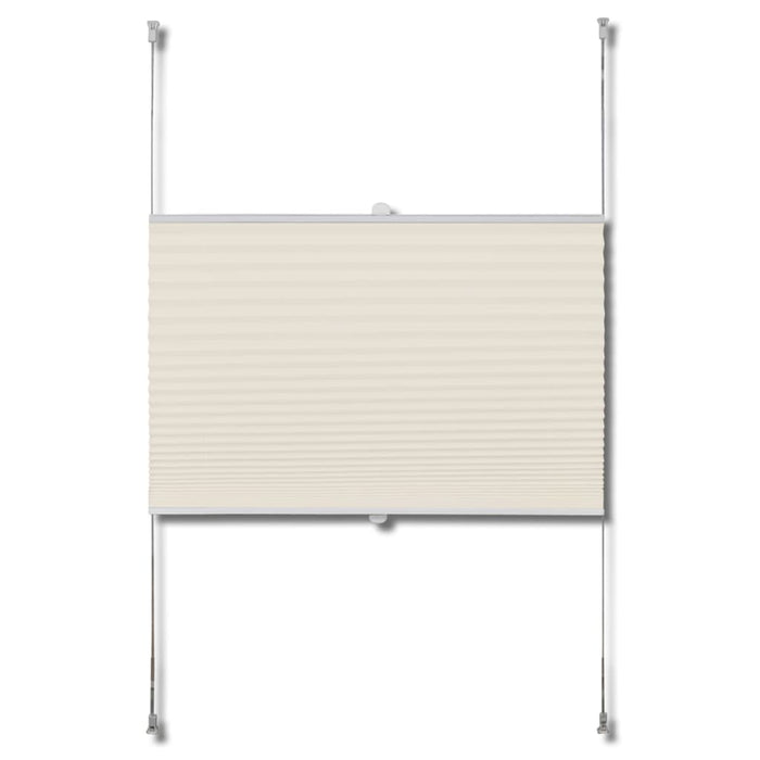 Tenda plissè 40x100cm Crema  cod mxl 39965