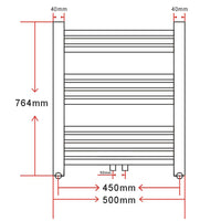 Radiatore Riscaldamento Centrale 500 x 764 mm Medio e Laterale cod mxl 70921