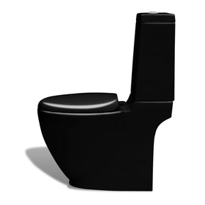 Set di Bidet e Toilette da Pavimento in Ceramica Nera cod mxl 51250