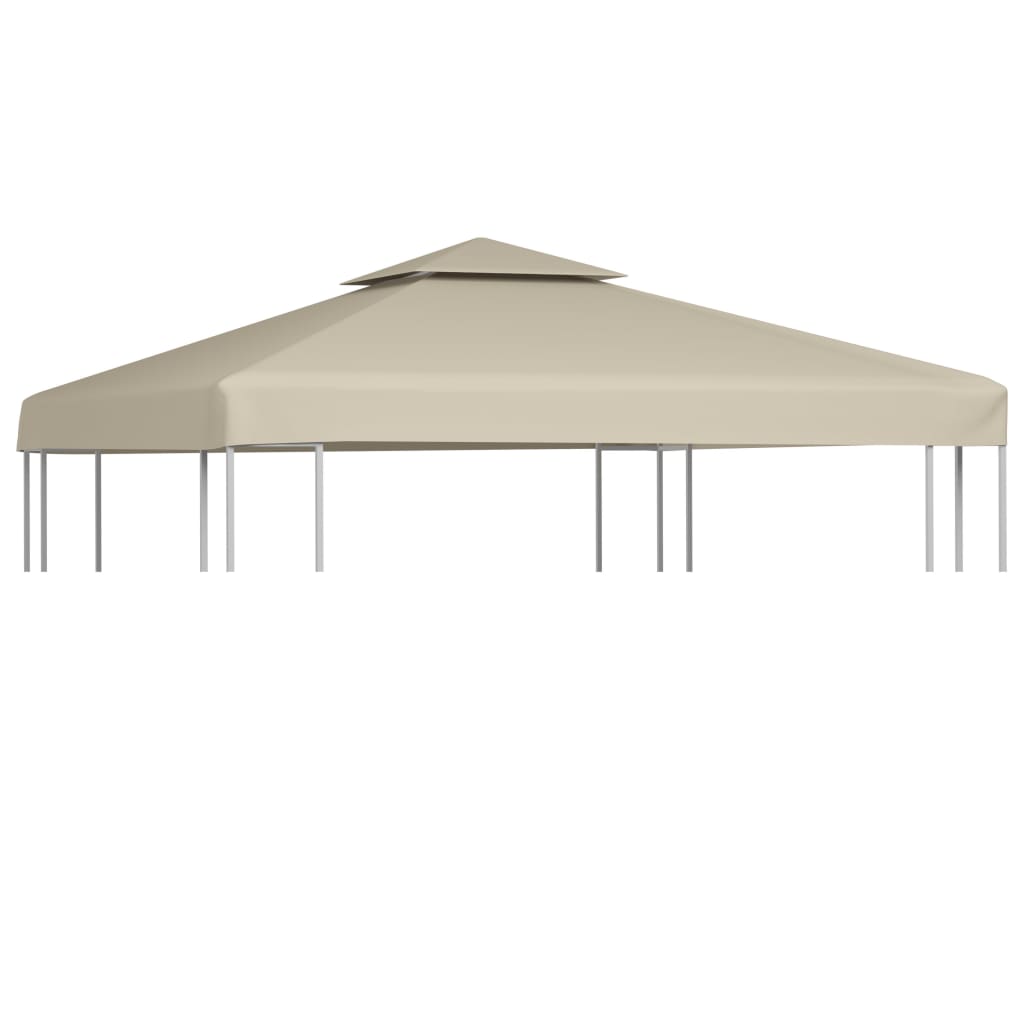 Telo di Ricambio per Gazebo 310g/m² Beige 3x3mcod mxl 120941