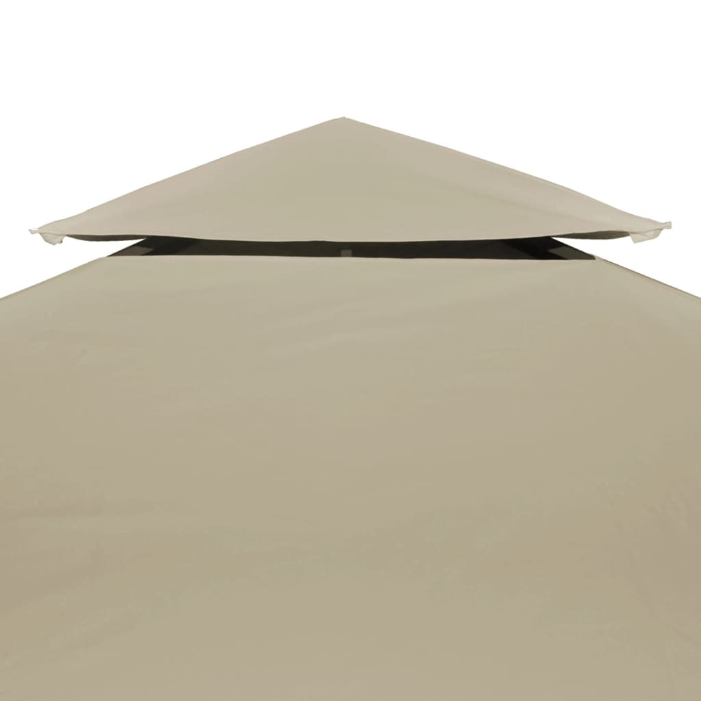 Telo di Ricambio per Gazebo 310g/m² Beige 3x3mcod mxl 120941