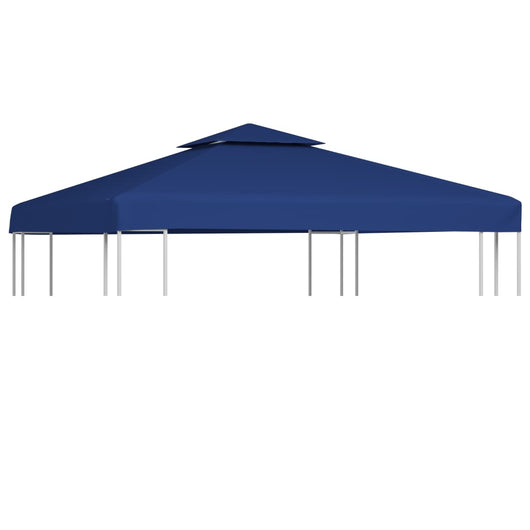 Telo di Ricambio per Gazebo 310g/m² Blu Scuro 3x3m cod mxl 77801