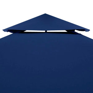 Telo di Ricambio per Gazebo 310g/m² Blu Scuro 3x3m cod mxl 77801