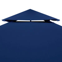 Telo di Ricambio per Gazebo 310g/m² Blu Scuro 3x3m 40879