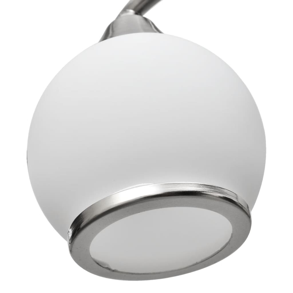 Lampada da soffitto lampadario in vetro per 5 lampadine E14 cod mxl 77871