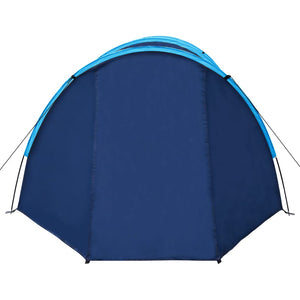 Tenda da campeggio per 4 persone blu marino / azzurro cod mxl 68945