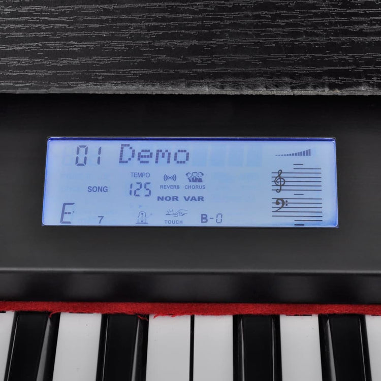 Pianoforte Classico Digitale Elettronico con 88 Tasti e Leggio 70039