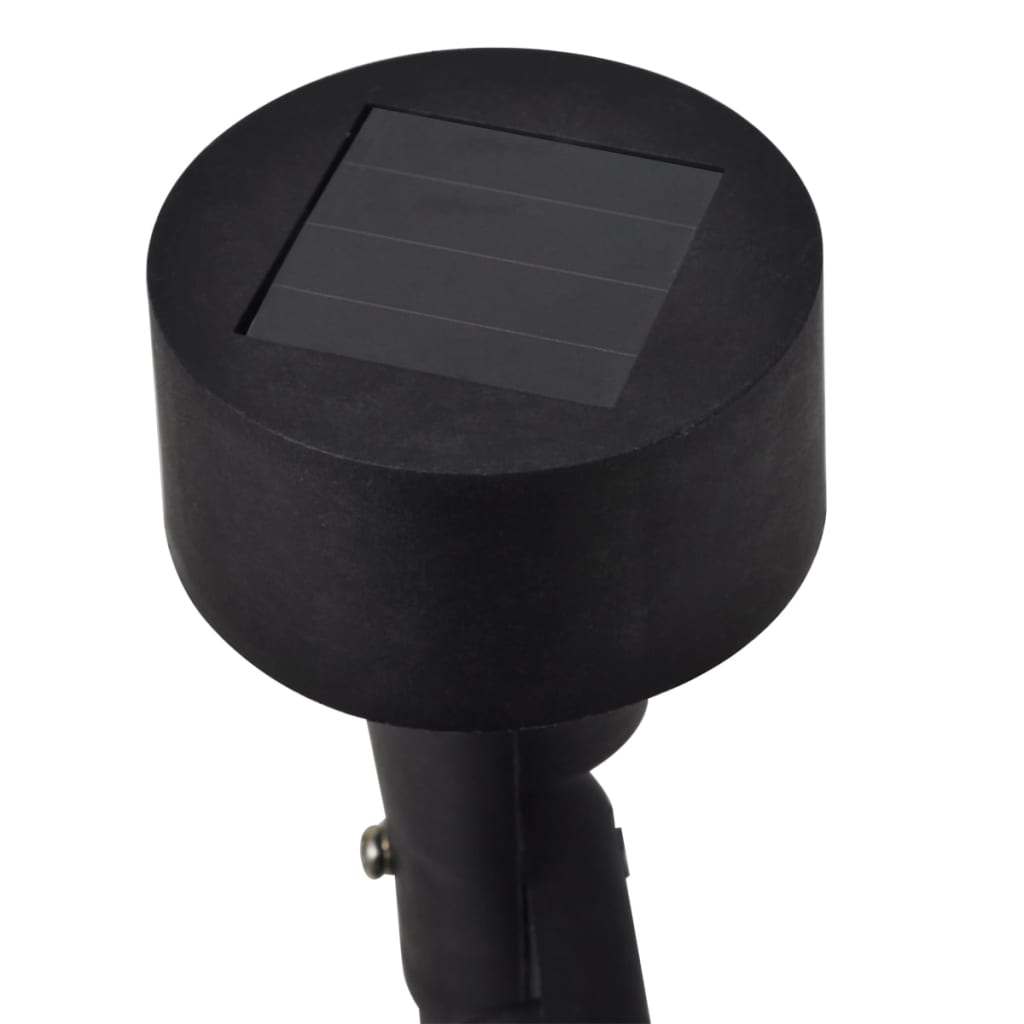 Riflettore solare esterno con LED Nero 12 pezzi cod mxl 55211