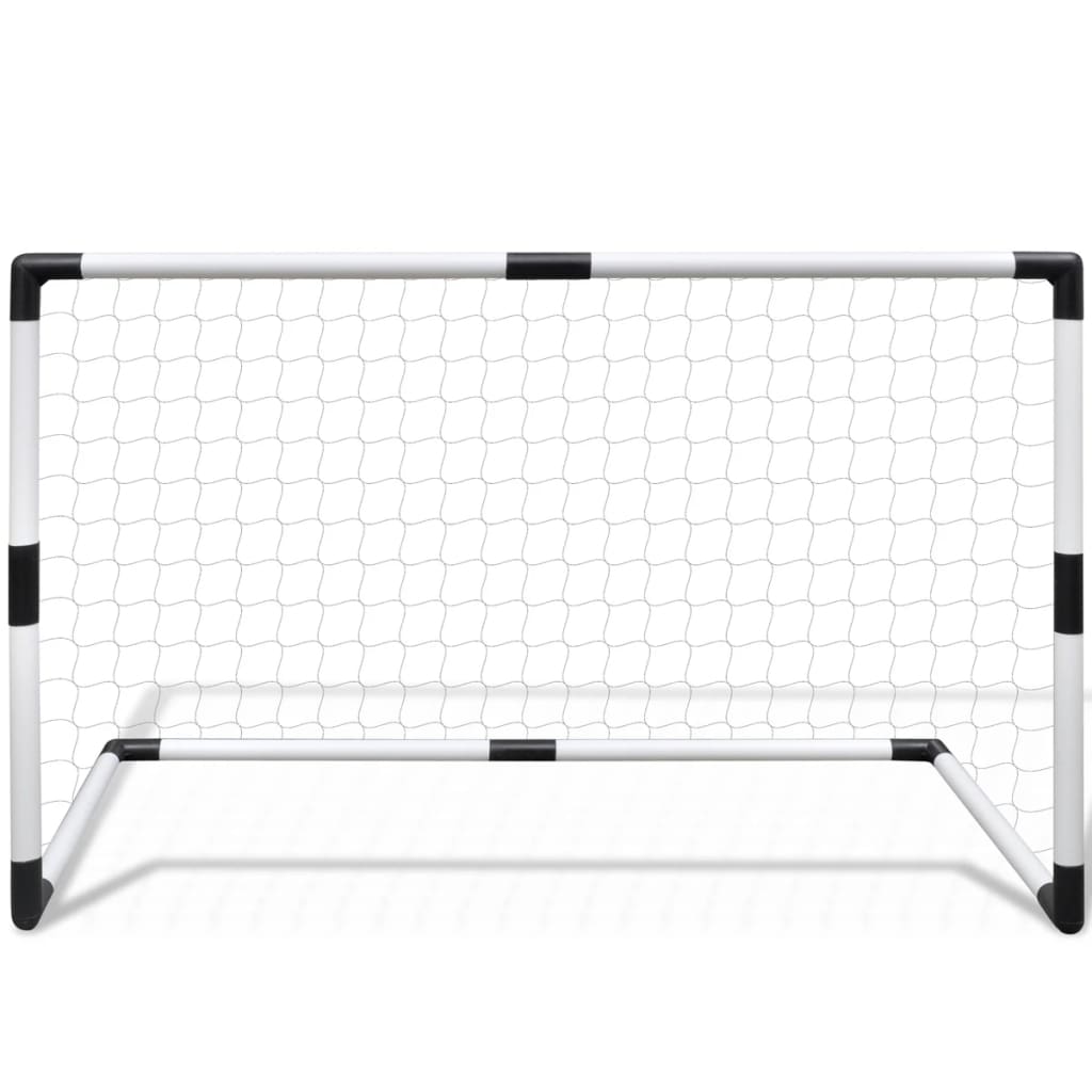 Set Mini Porte da Calcio 2 pz per Bambini 91,5 x 48 x 61 cm cod mxl 77604