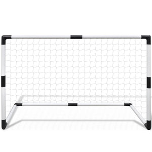 Set Mini Porte da Calcio 2 pz per Bambini 91,5 x 48 x 61 cm cod mxl 77604